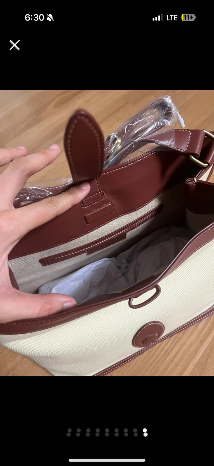 새상품) 아카이브앱크 캔버스 사각백 상품이미지9