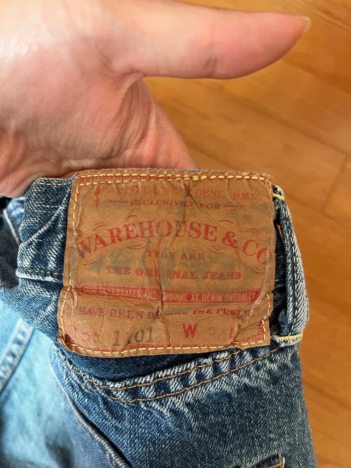 웨어하우스 세컨드 핸드 유즈드 워시 1101 상품이미지5