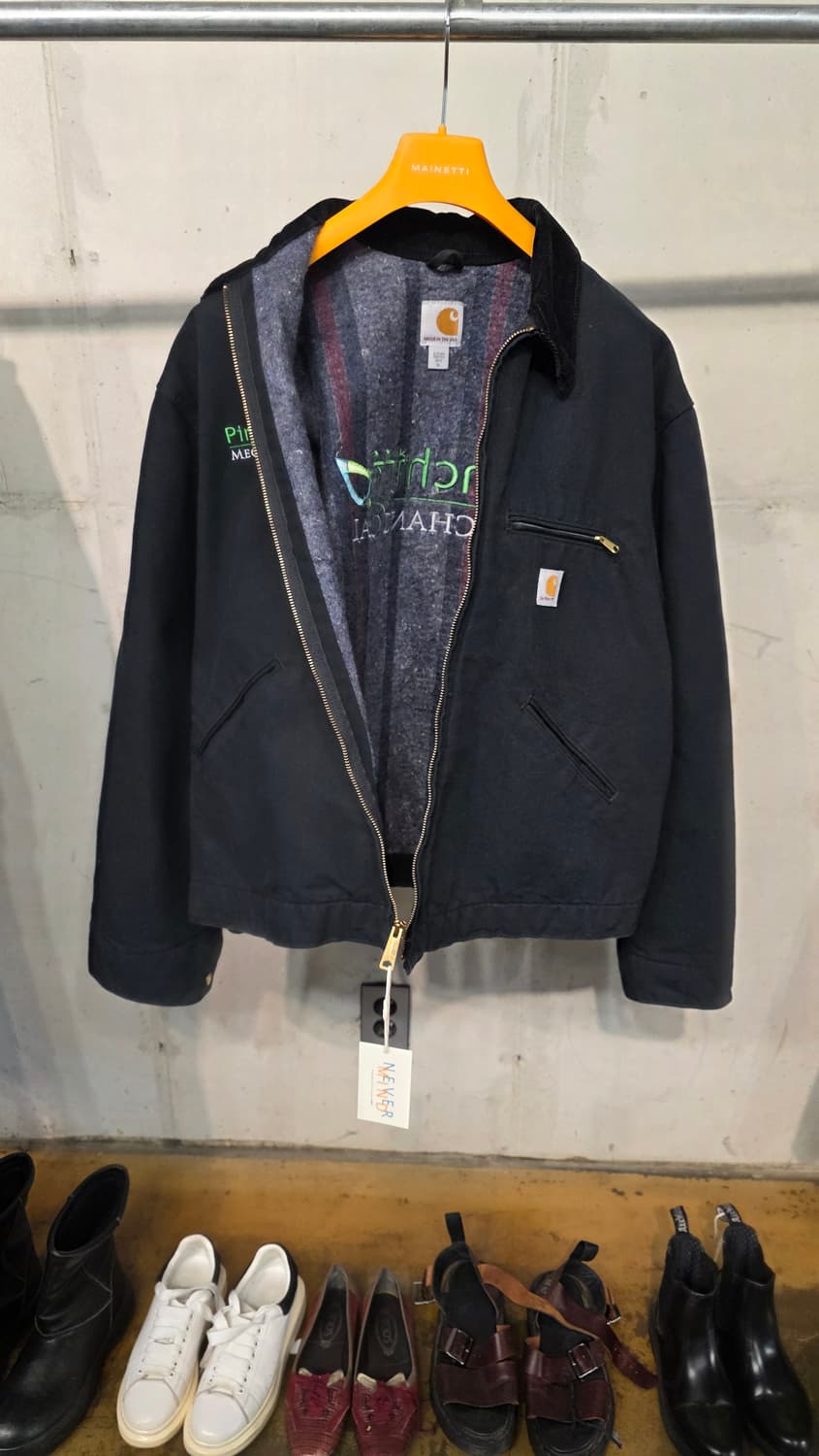 18s USA 칼하트 J001-BLK 디트로이트 자켓 XL 상품이미지2