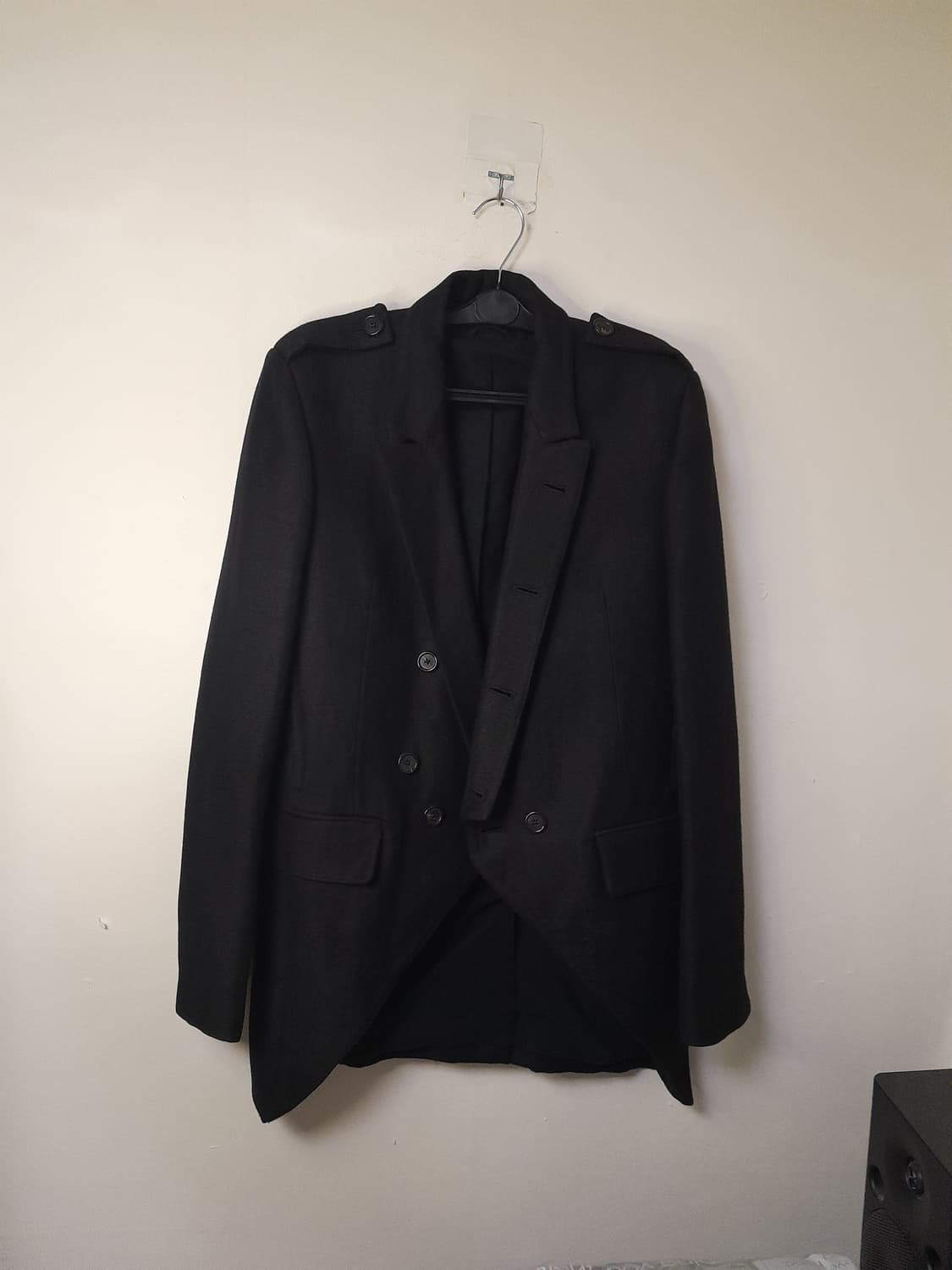 앤드뮐미스터 블랙 밀리터리 울 테일러링 자켓 S/97정도 상품이미지1