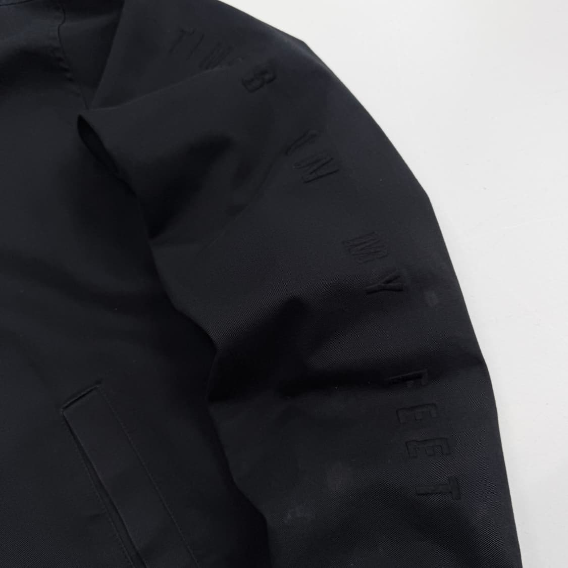 팀버랜드 코튼 코치자켓 블랙 상품이미지5