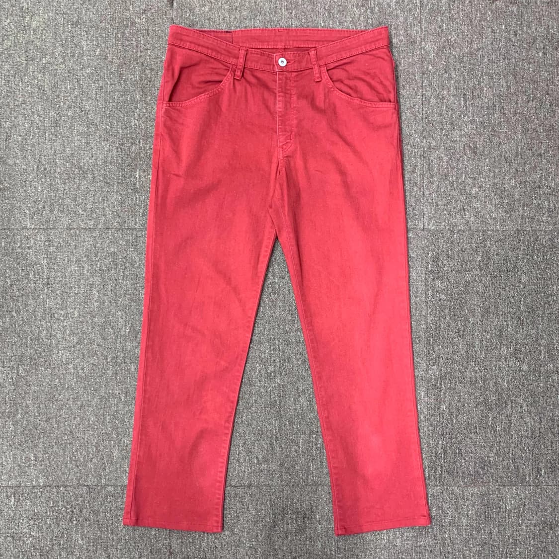 [35] 에드윈 503NBA 레드 데님팬츠 상품이미지3