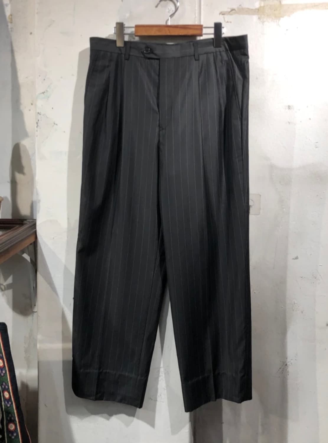 [Z9900]Paul Smith black striped slacks 상품이미지1