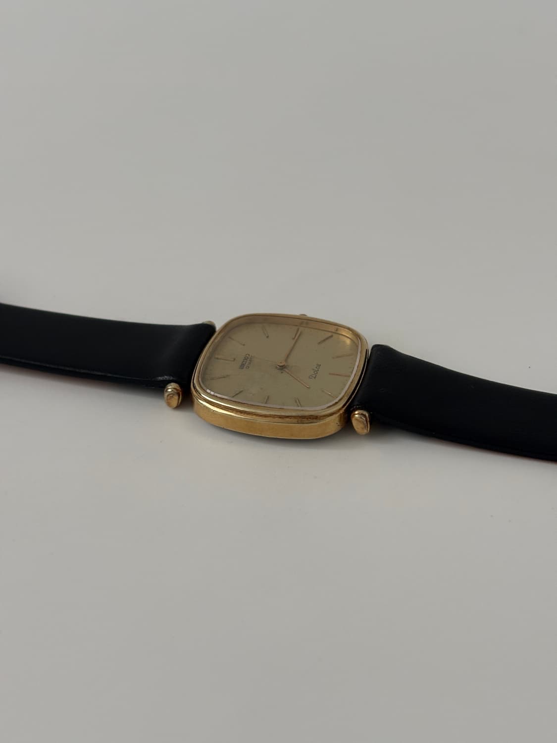 1980s Dolce Gold Square Quartz 상품이미지6
