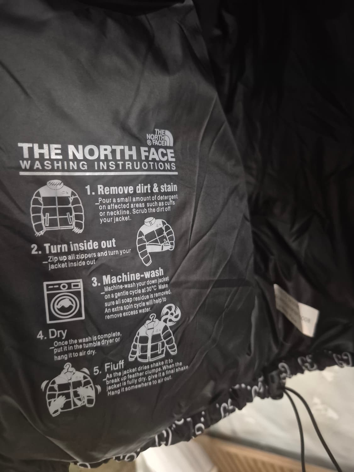 노스페이스 X 구찌 콜라보 눕시 패딩 XL 상품이미지8