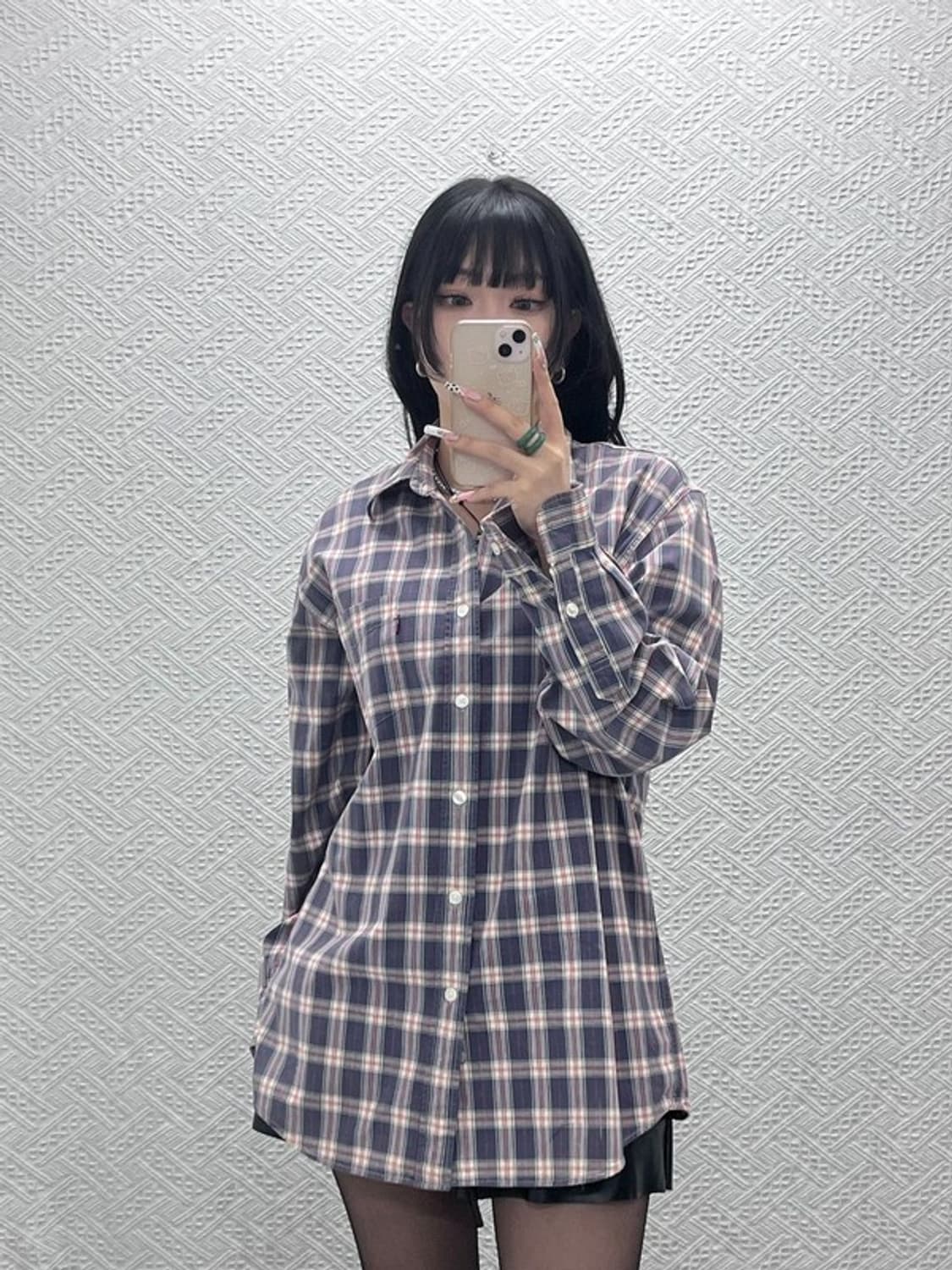 리바이스 컨트리 빈티지 캐주얼 타탄체크 셔츠 105 C11473 상품이미지2