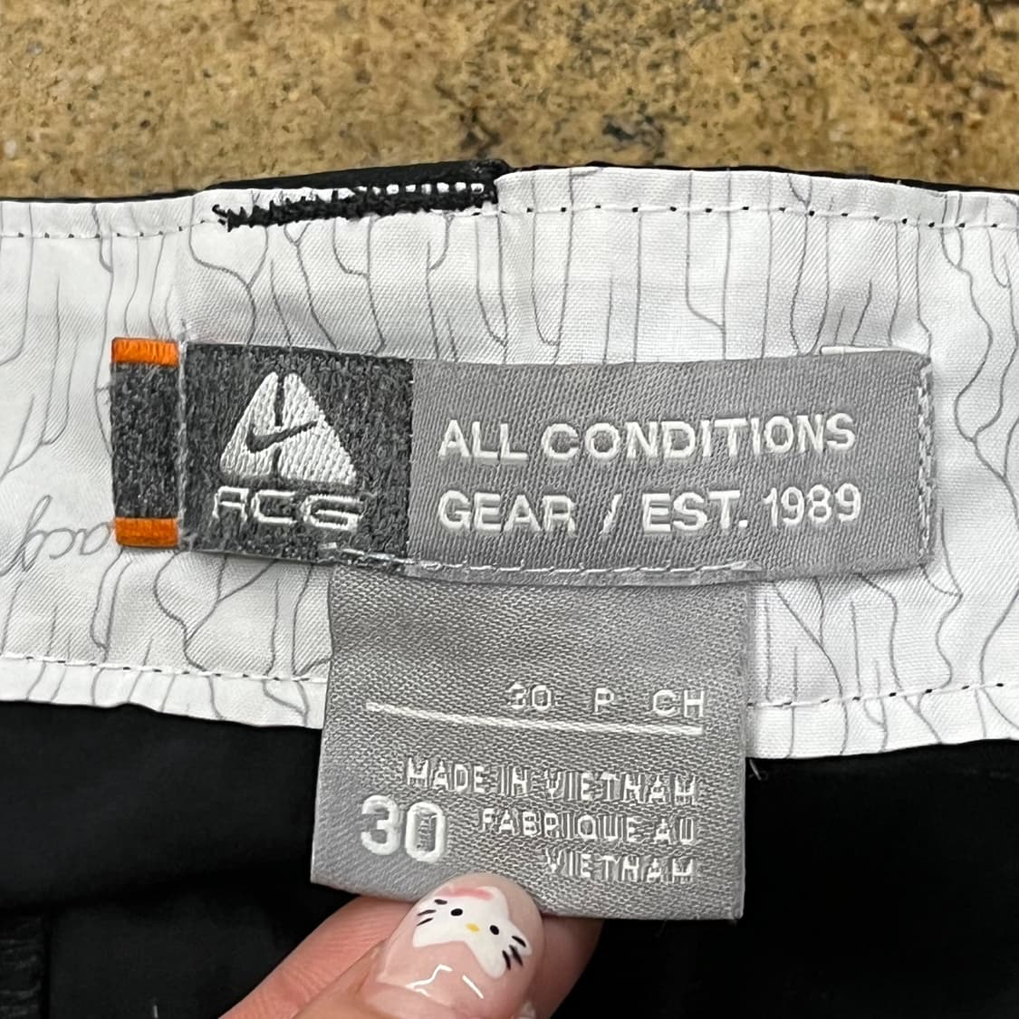 [정품/30] 나이키 ACG 블랙 카고 바지 b13 상품이미지4