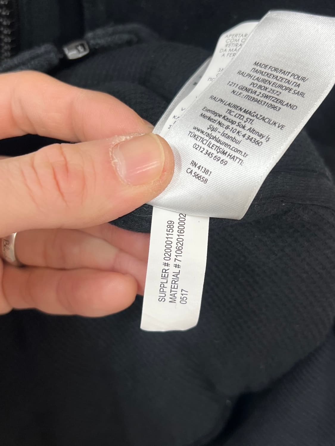 폴로 랄프로렌 포니 로고 후드 베스트 집업 조끼 상품이미지7