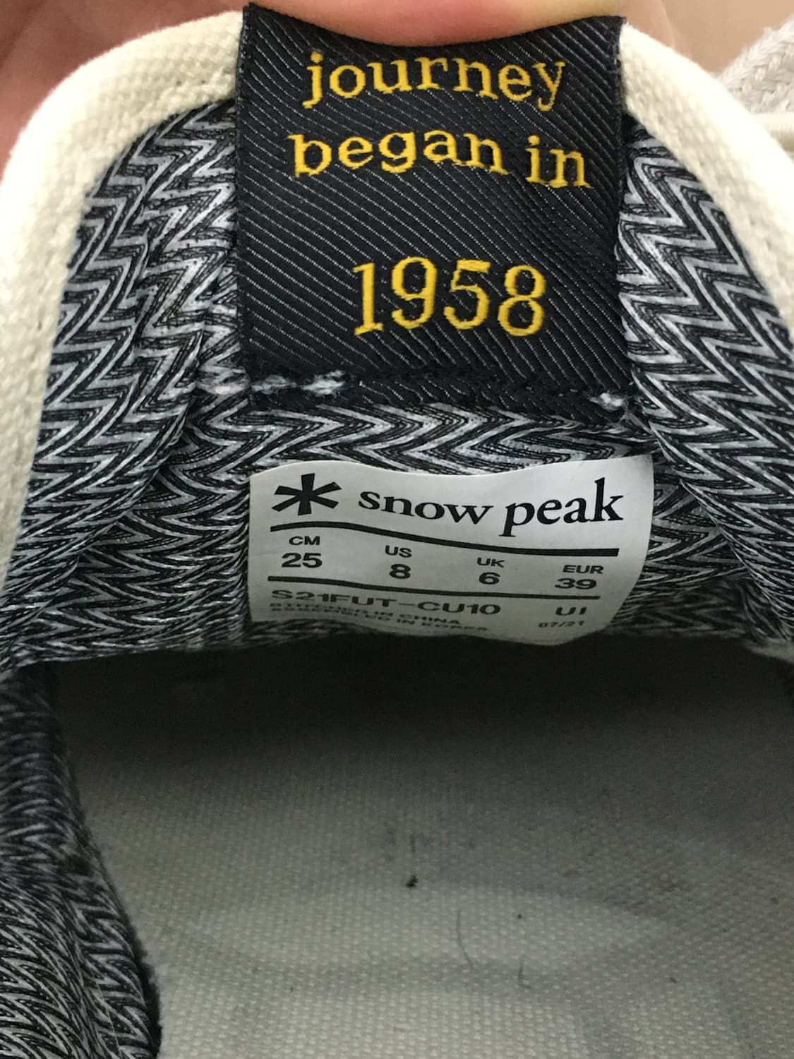 스노우피크 Vibram 스니커즈 250 keen스타일 상품이미지3