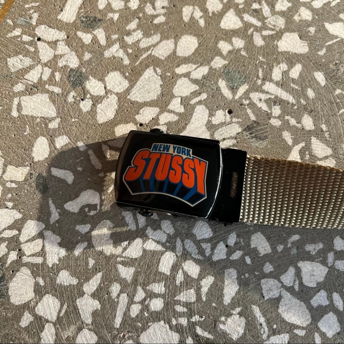 90s 스투시 뉴욕 닉스 패러디 벨트 상품이미지4