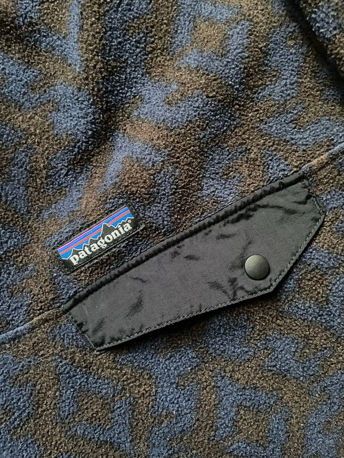 파타고니아 신칠라 필드 지오 M 네이비 브라운 상품이미지4