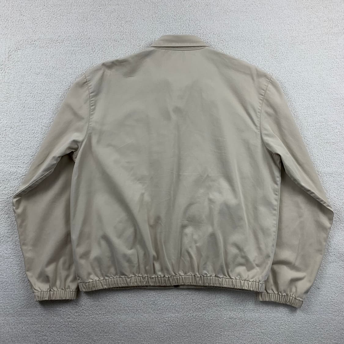 90's made in USA 폴로 랄프로렌 포니로고 베이지 스윙탑 자켓 상품이미지2