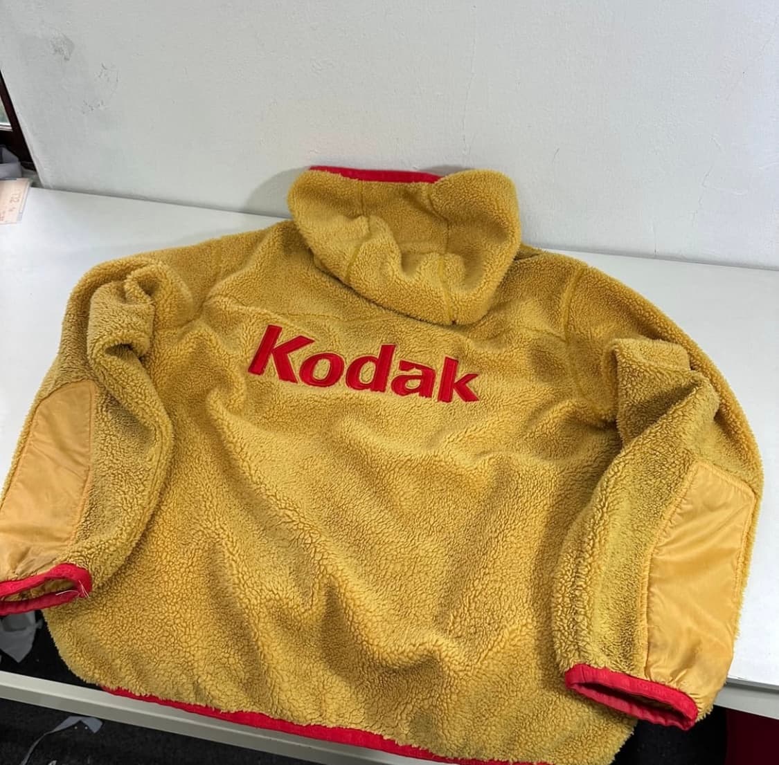 코닥 KODAK 머스타드 후리스 자켓 상품이미지1