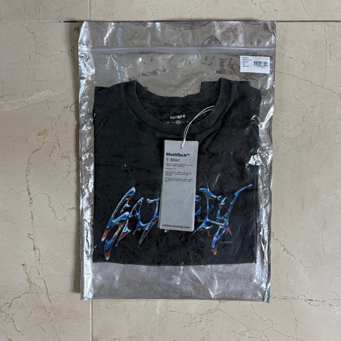 Satisfy Mothtech T-Shirt Aged Black 상품이미지6