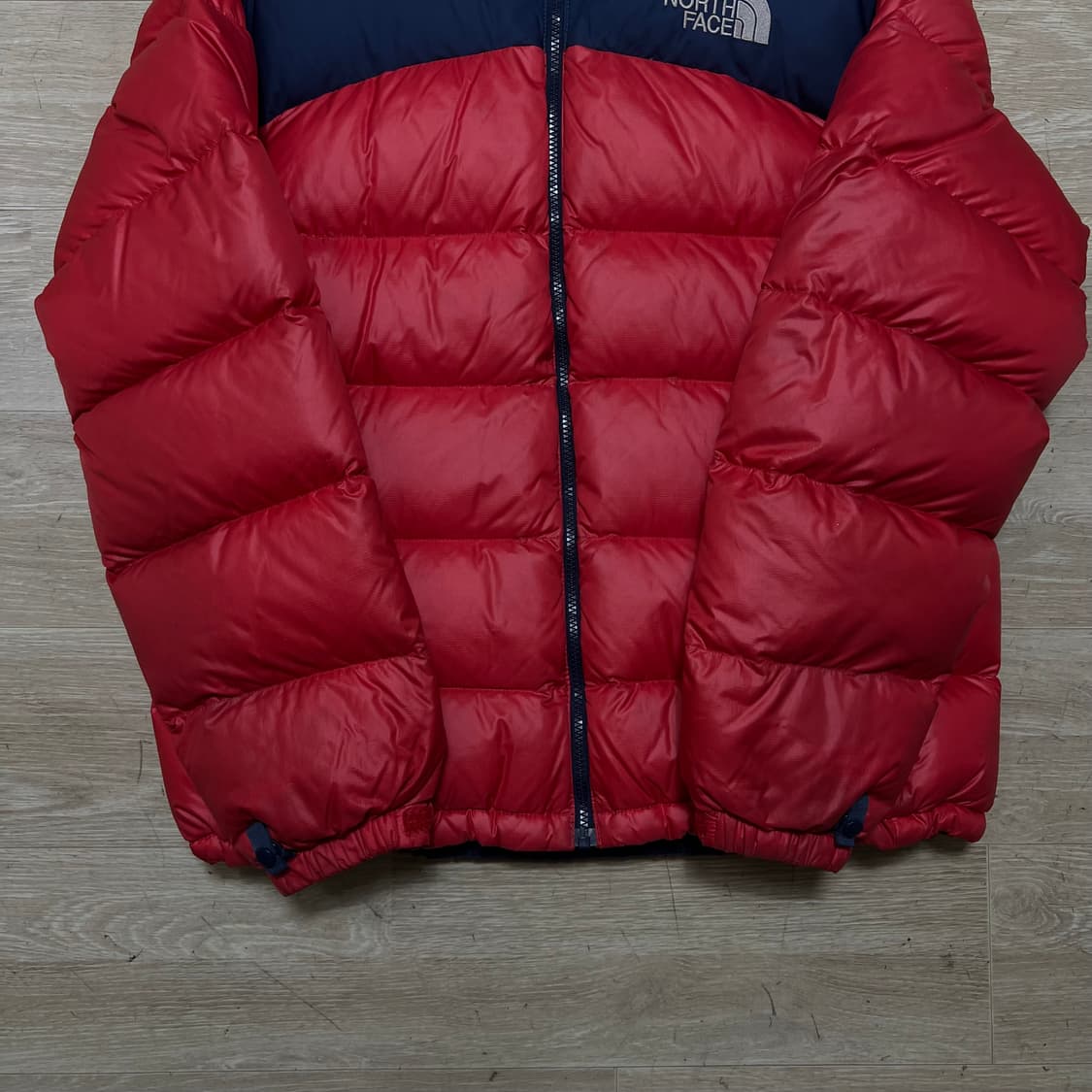노스페이스 구스다운 700 후드 눕시 패딩 점퍼 [레드] L/100 상품이미지3