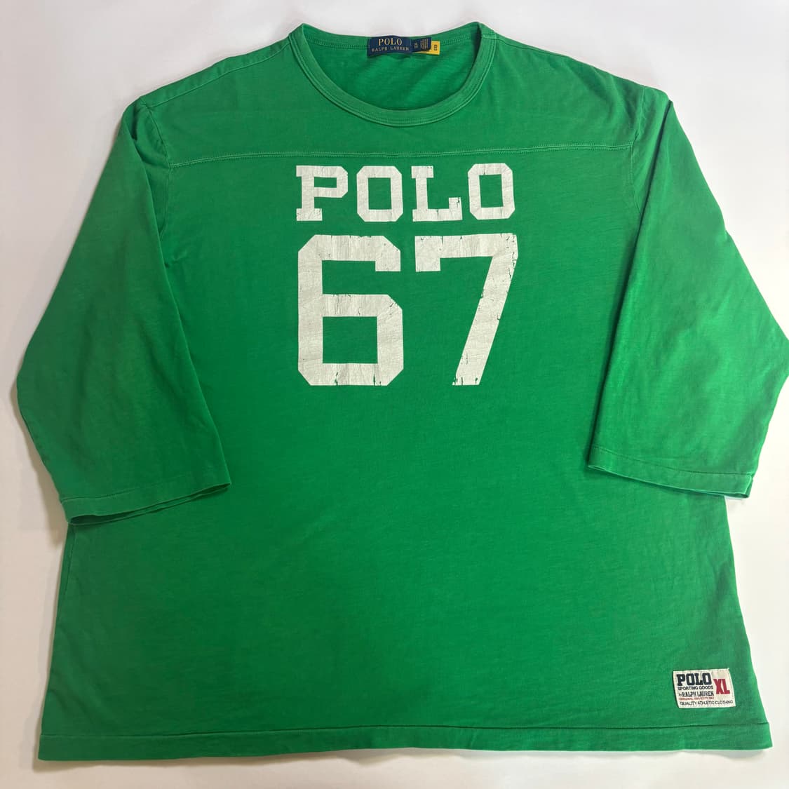 폴로 베이스볼 코튼 티셔츠 상품이미지1