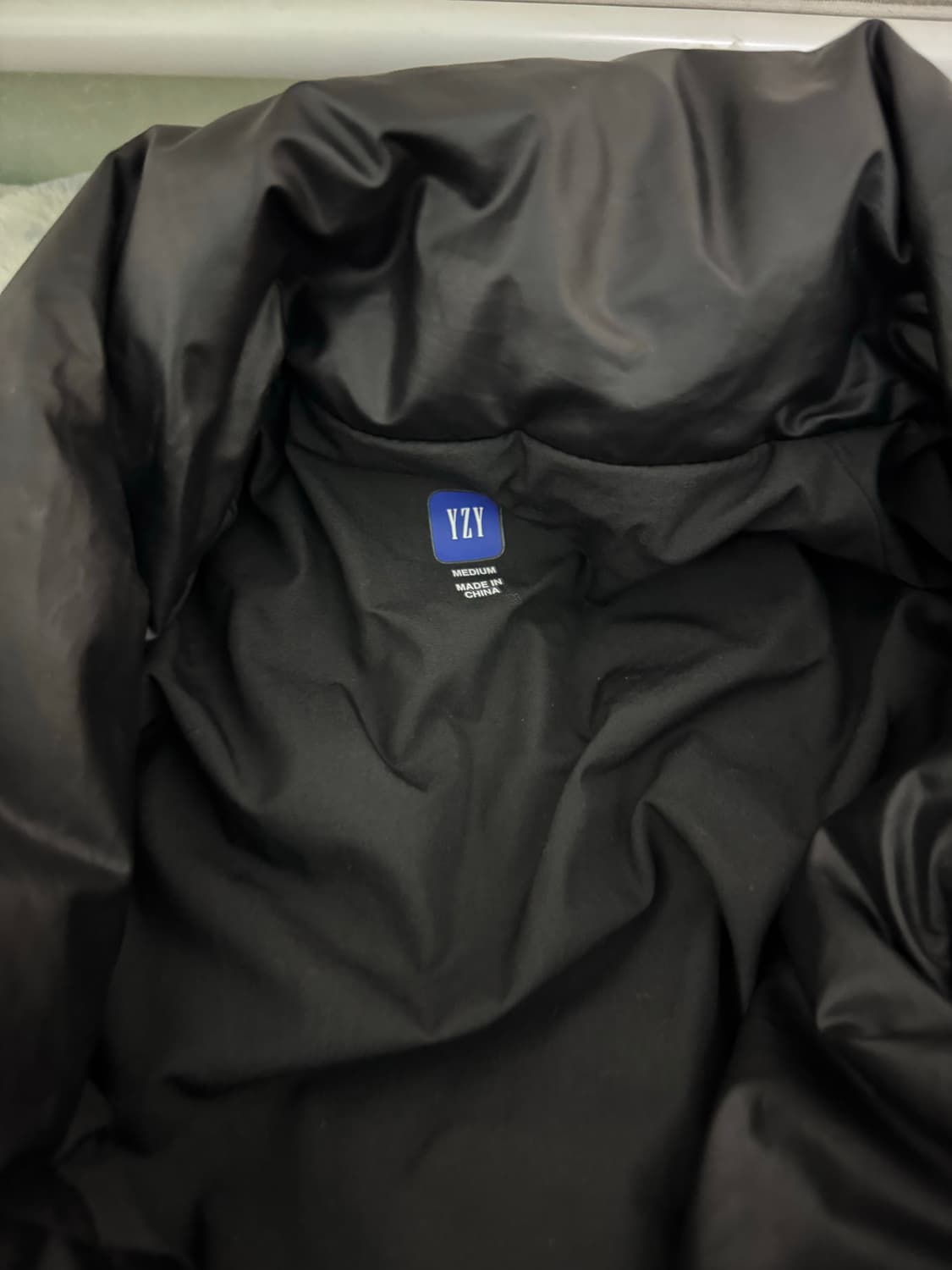 [M] 이지 갭 라운드 자켓 블랙 상품이미지3