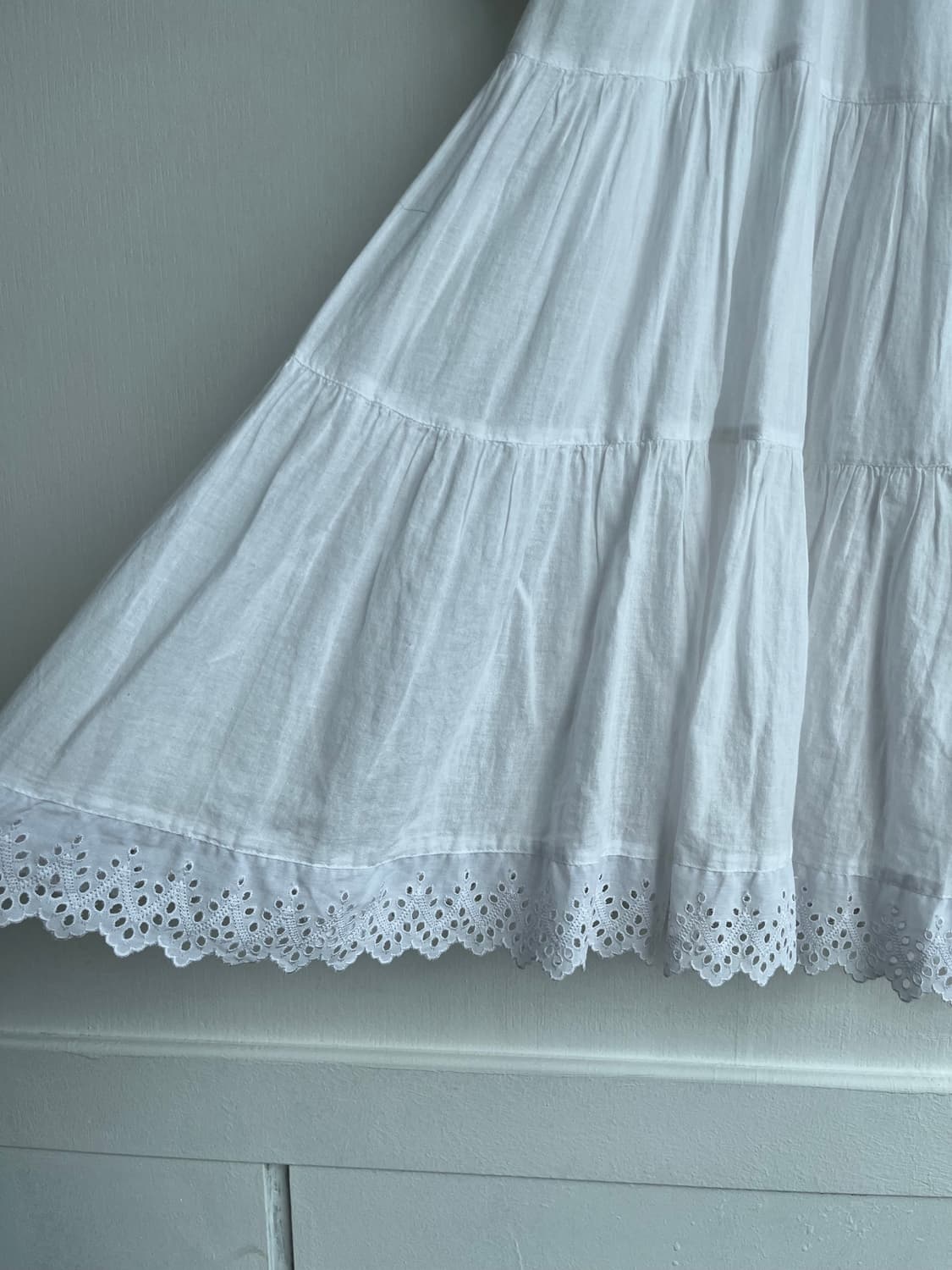 indio 화이트 스모크 레이스 원피스  상품이미지4