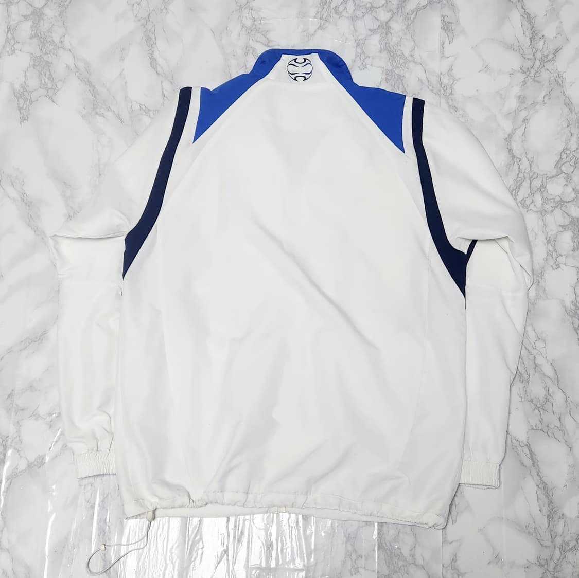 아디다스 첼시 07-08 삼성 바람막이 흰 파 자켓  상품이미지3