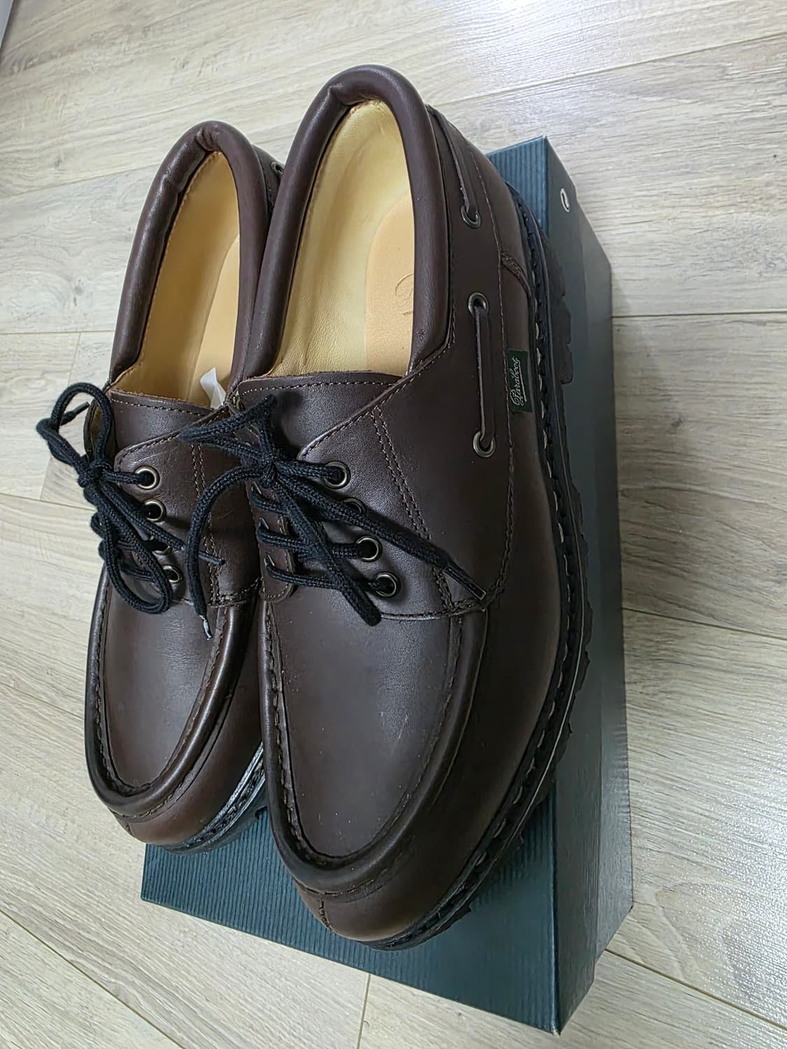 파라부트 V팁 보트화 치메이 7.5사이즈 새상품급 상품이미지2