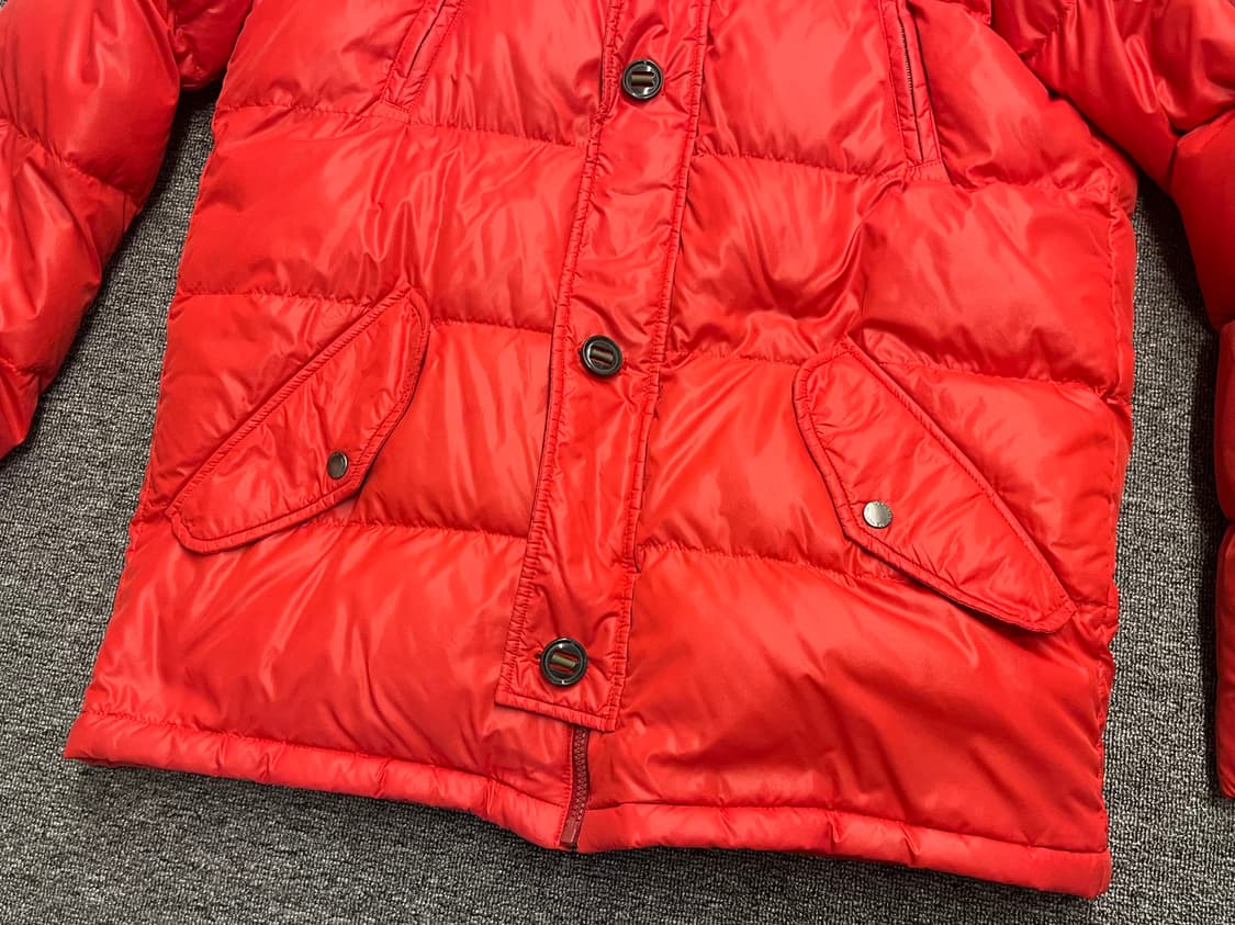 [95~100] 타케오키쿠치 레드컬러 다운패딩 XL  상품이미지3