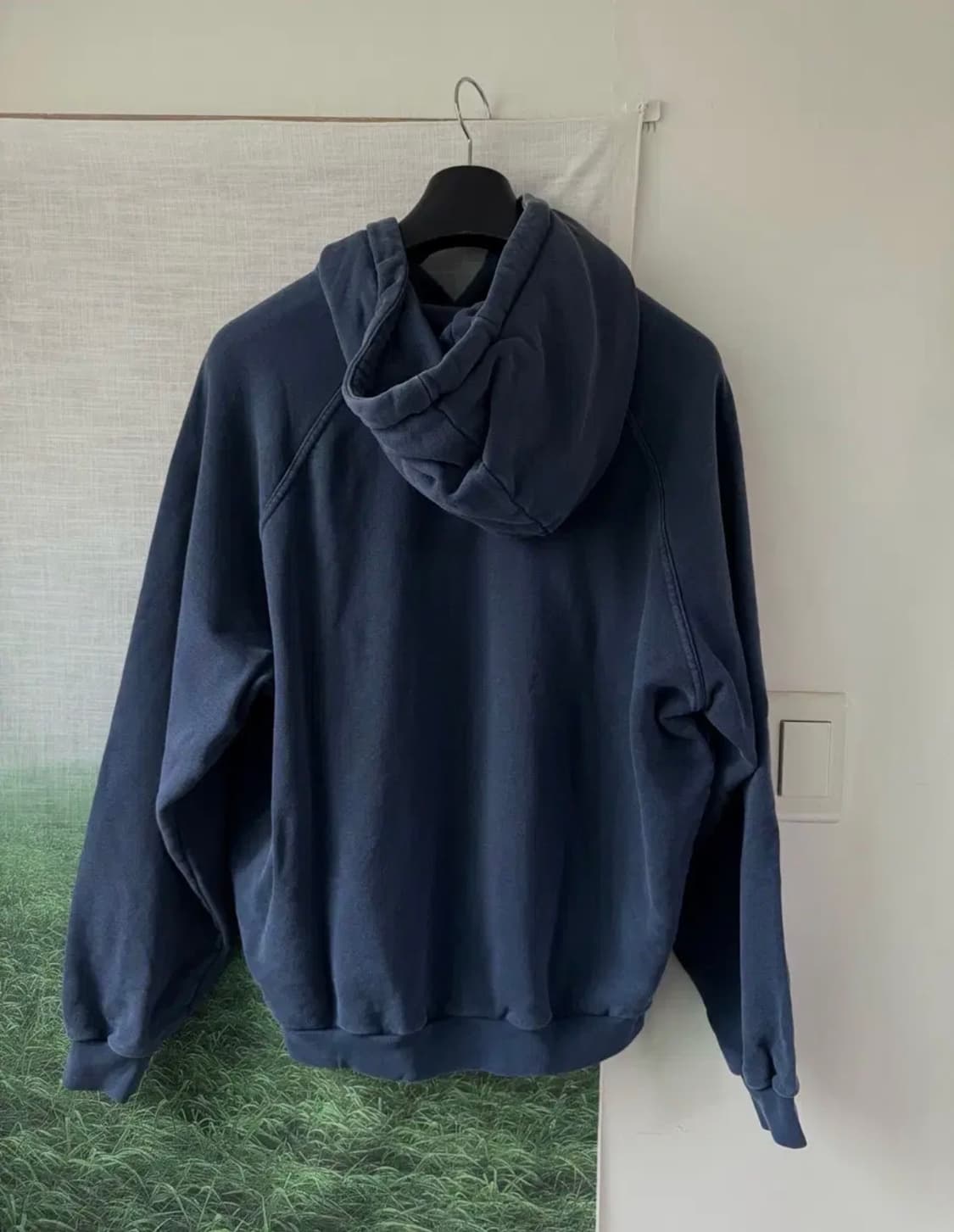 써네이 - 로고 후드 (다크블루 M사이즈) 상품이미지7