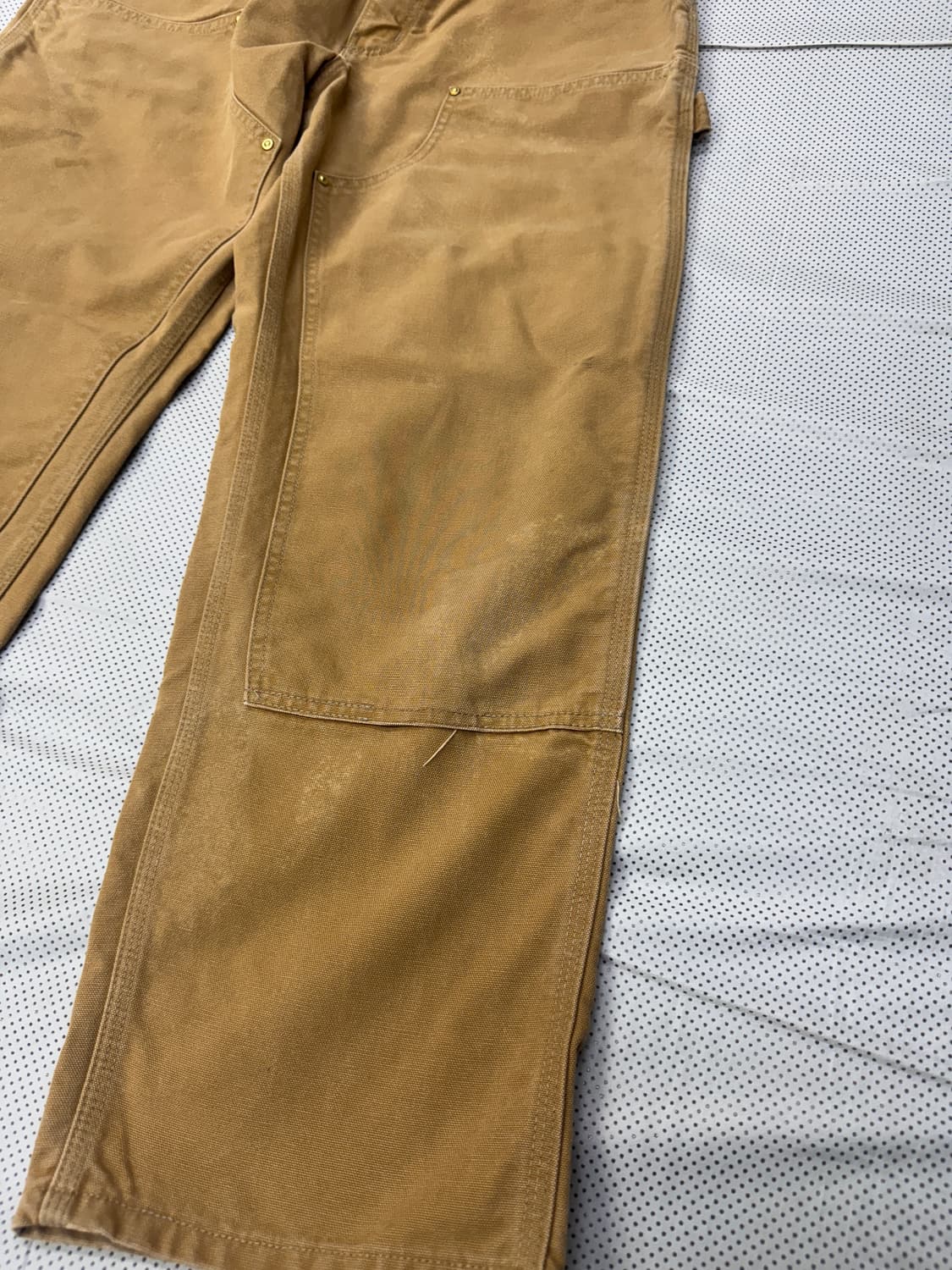 00s 90s 칼하트 더블니 brn 브라운 상품이미지4