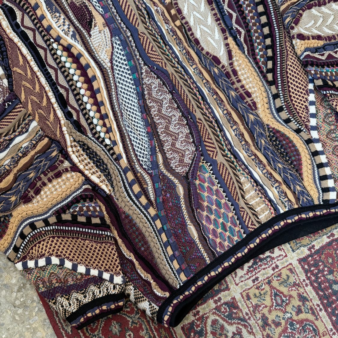 툰드라 쿠지스타일 케이블 니트 [ 105-110 ] 상품이미지4