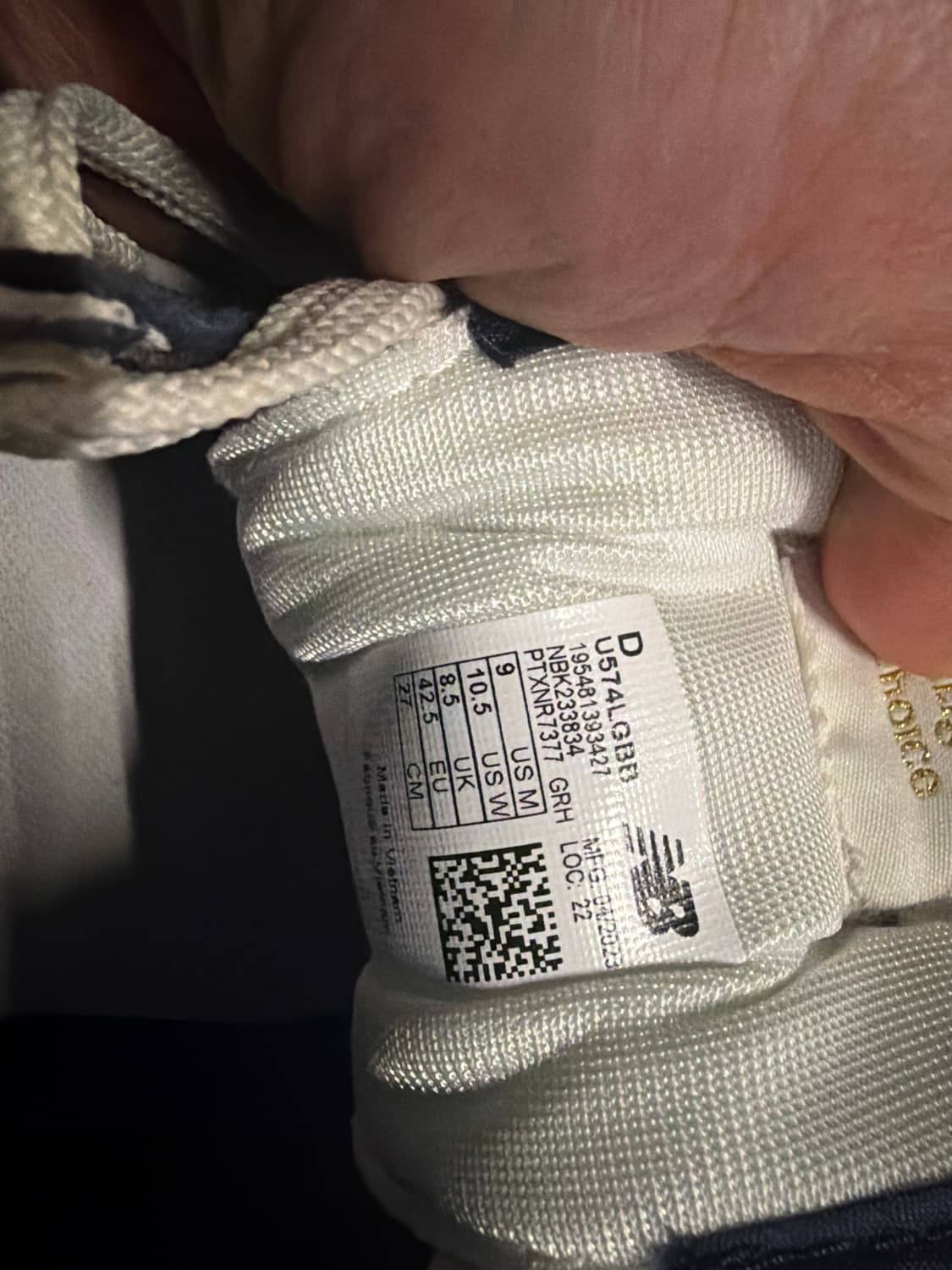 뉴발 574 네이비 270 상품이미지3