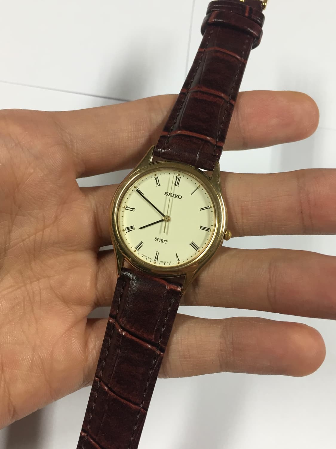 90s seiko spirit roman quartz gold 상품이미지4