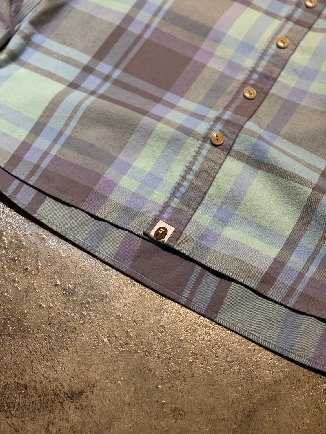 M-L ) BAPE (FLANNEL) 상품이미지4