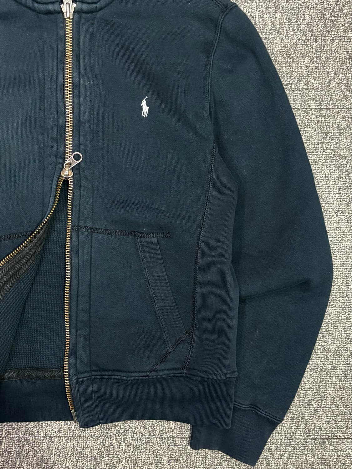 00s 폴로 랄프로렌 와플짜임 후드집업 상품이미지4