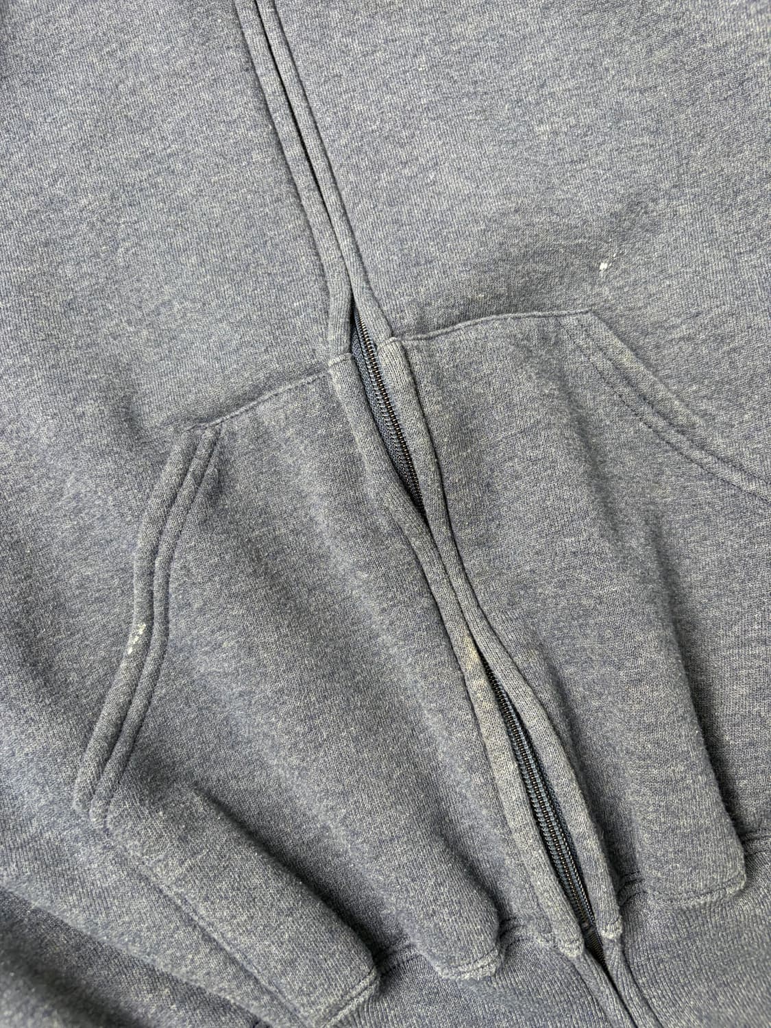 90s Russell Zip Up Hoodie (charcoal blue 상품이미지9
