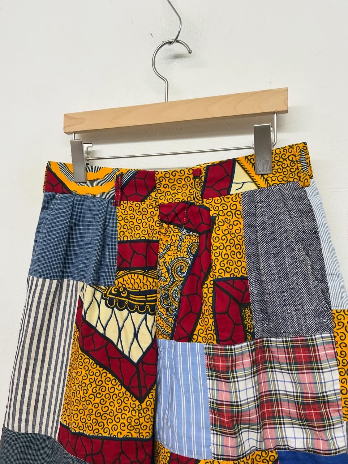 15ss 준야와타나베 맨 꼼데가르송 패치워크 반바지 상품이미지2