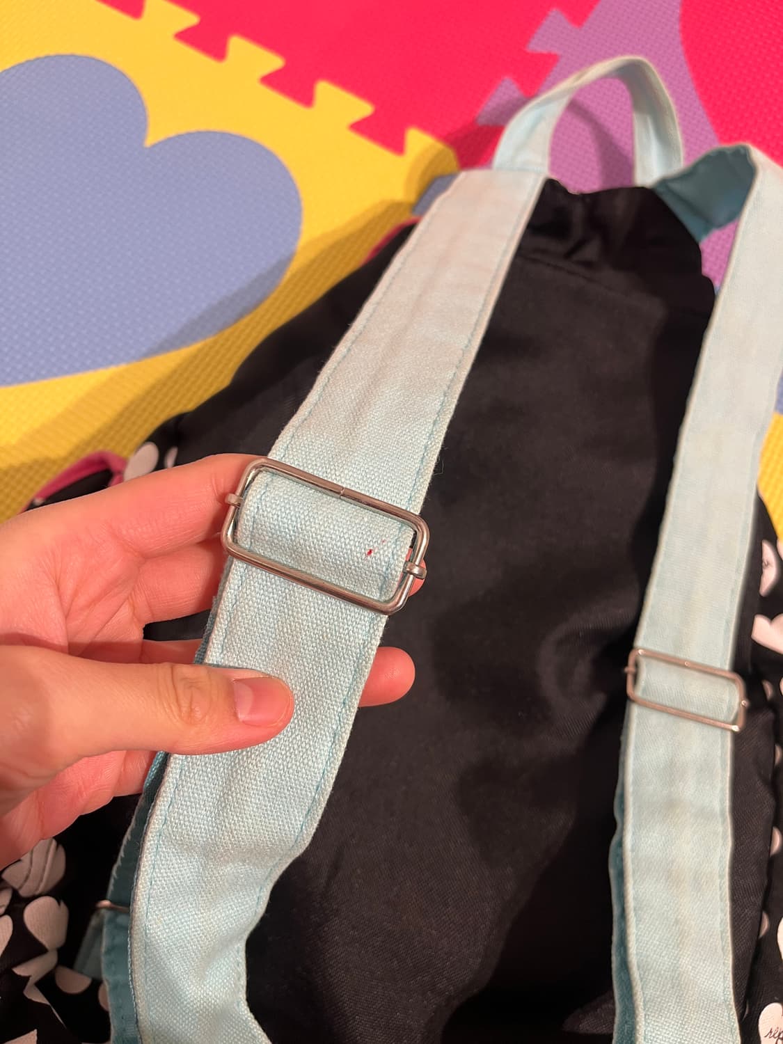 레피피알 마리오 하트패턴 백팩 🫶🏻 상품이미지3