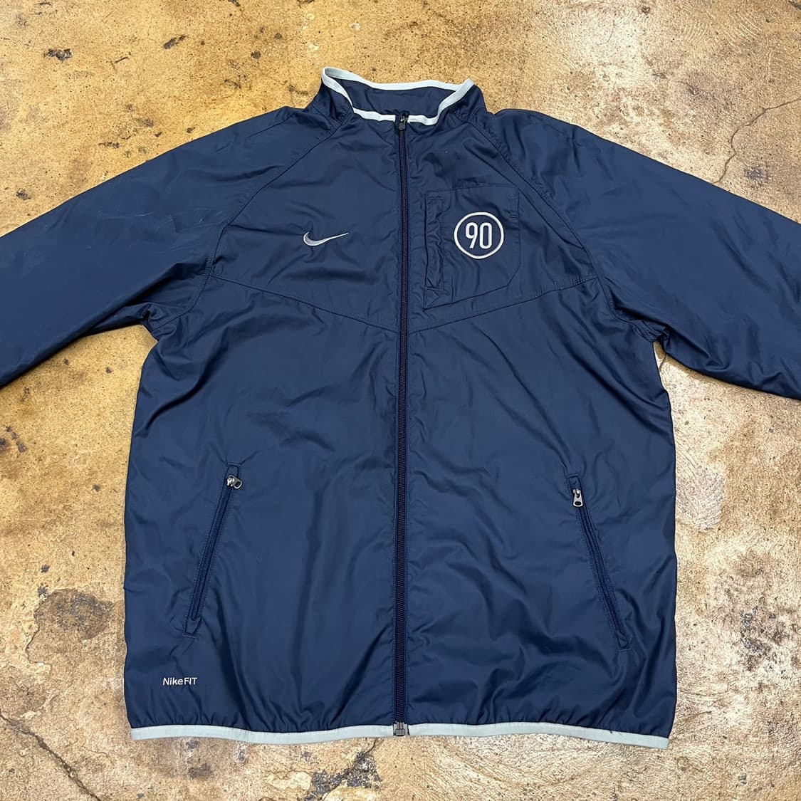 [정품/xl,80] 나이키 올드스쿨 토탈90 바람막이 b8 상품이미지3
