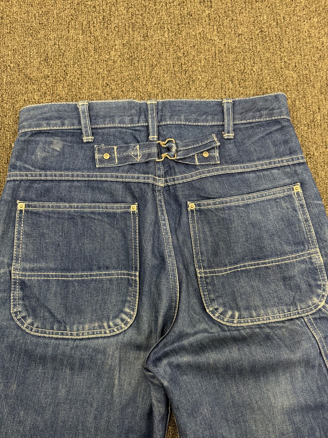 OS)BEAMS Boy 빈티지 데님 워크팬츠 상품이미지7