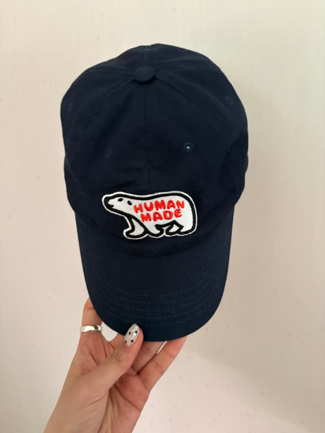 휴먼메이드 캡 네이비 상품이미지3