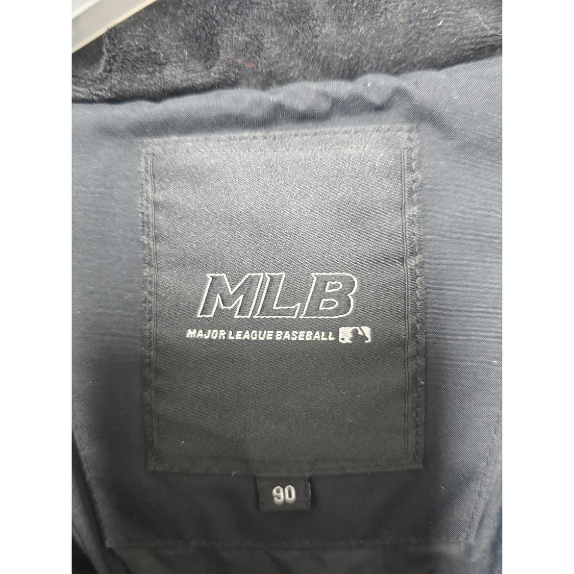 택포) MLB 뉴욕 양키스 다운 롱패딩 블랙 90 상품이미지2