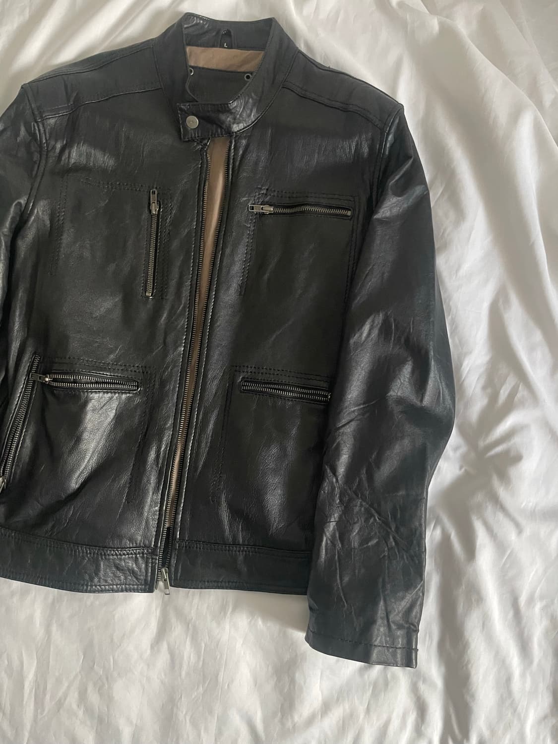 빈티지 y2k 리얼레더자켓 가죽자켓 펑크 상품이미지3