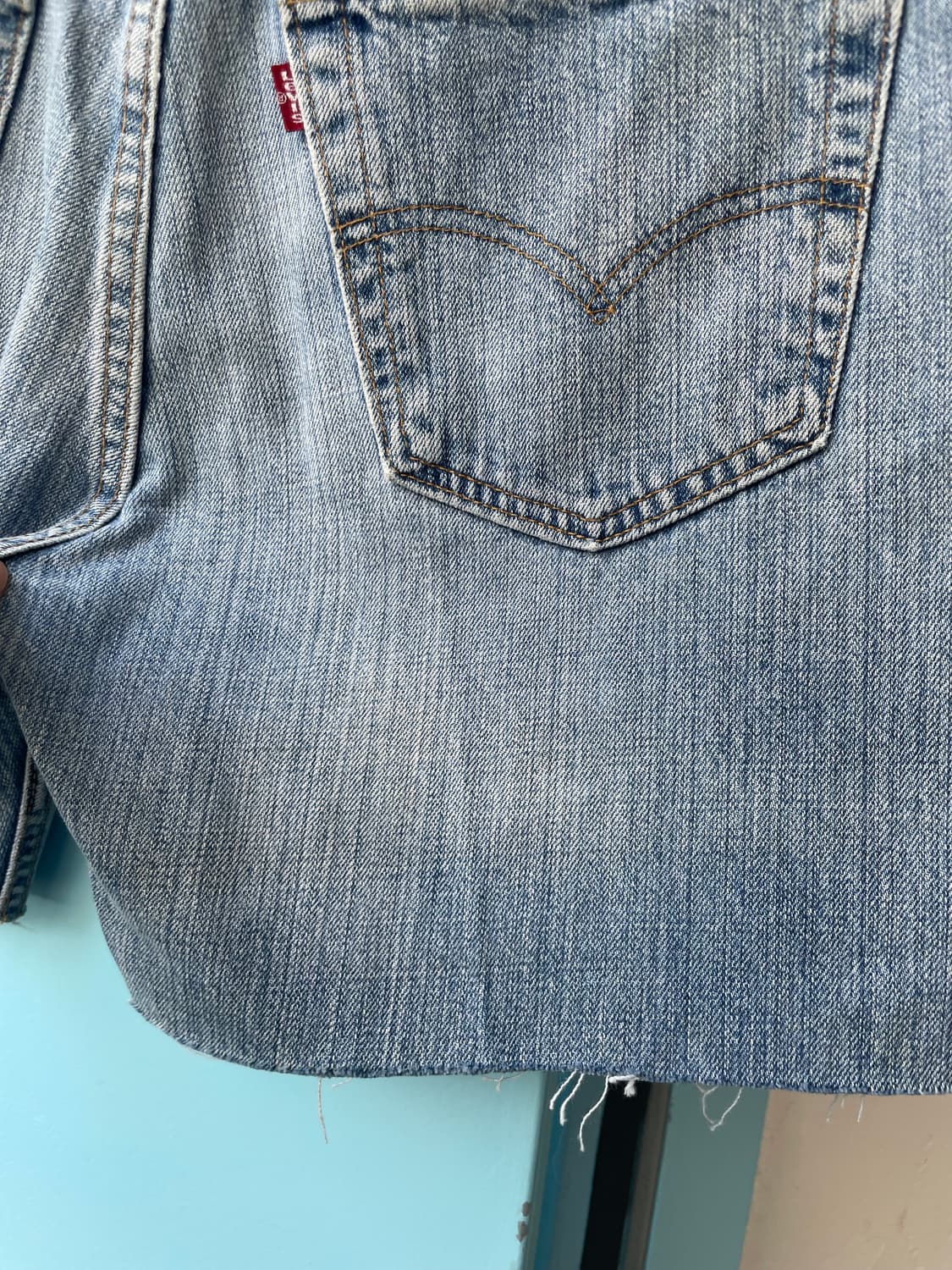 1990's Vintage Levi’s 505 Denim Shorts  상품이미지6