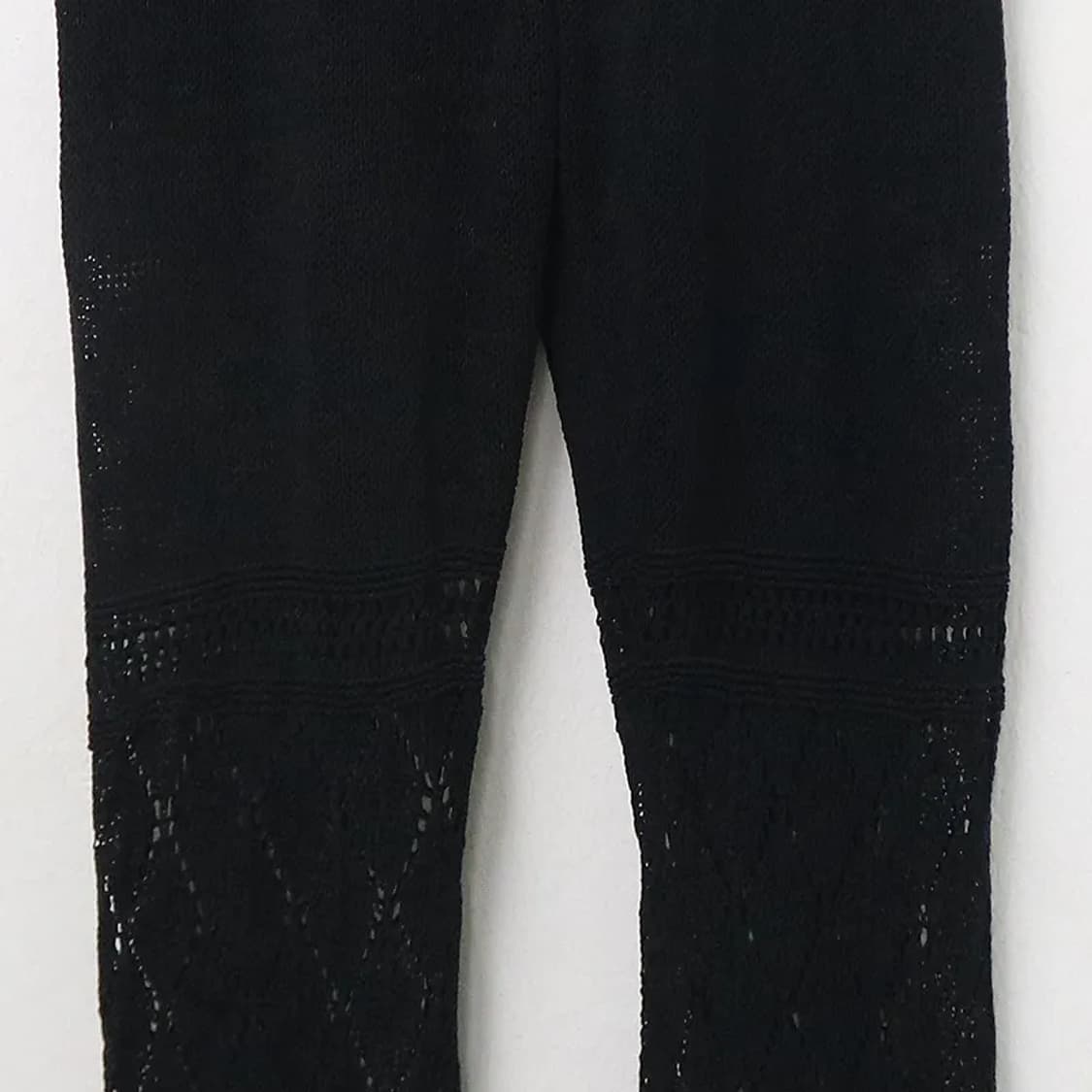 SLY 니트 펀칭 부츠컷 팬츠 61370 상품이미지4