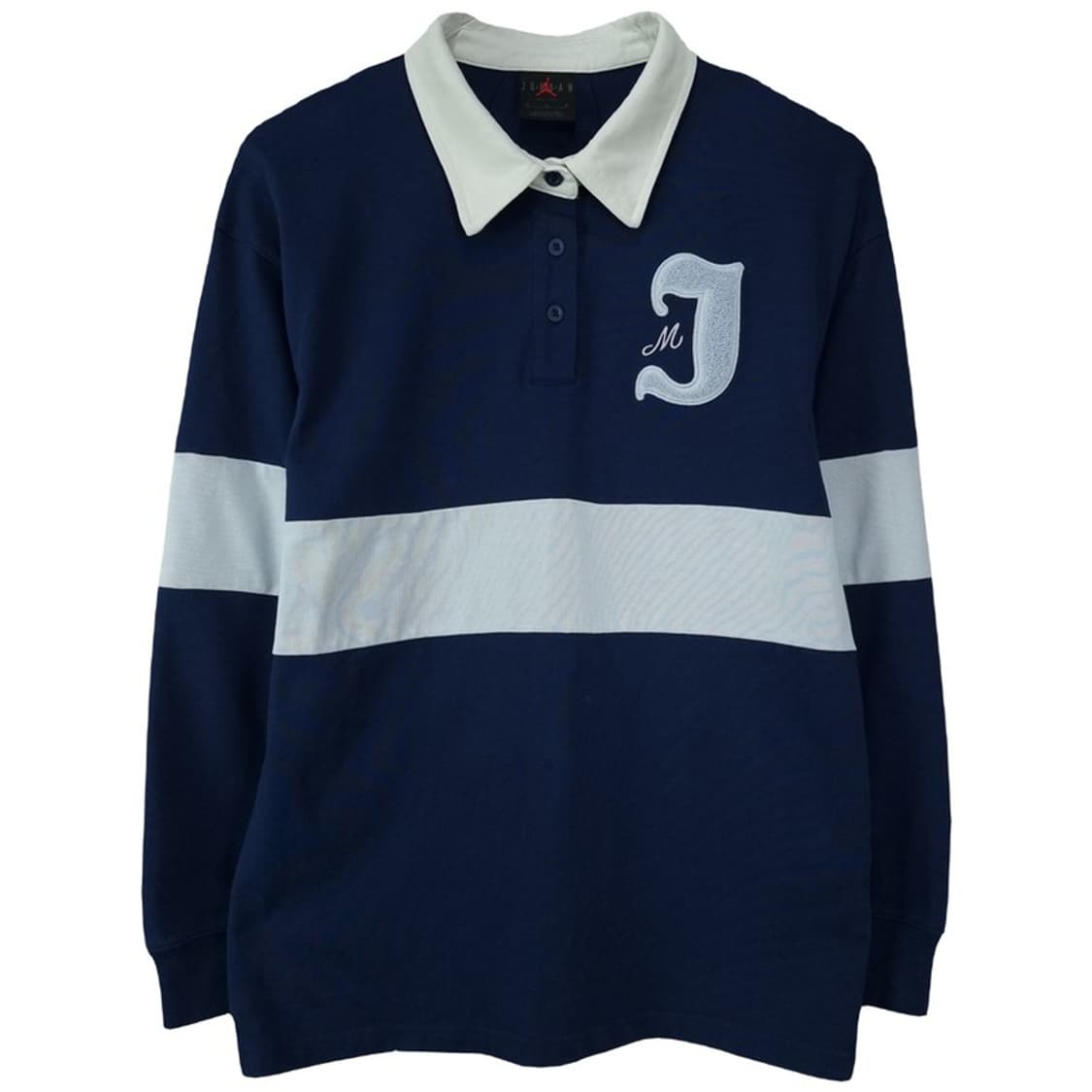 [나이키 조던] 그래픽 자수 럭비 셔츠 긴팔 카라티 M19549 상품이미지2