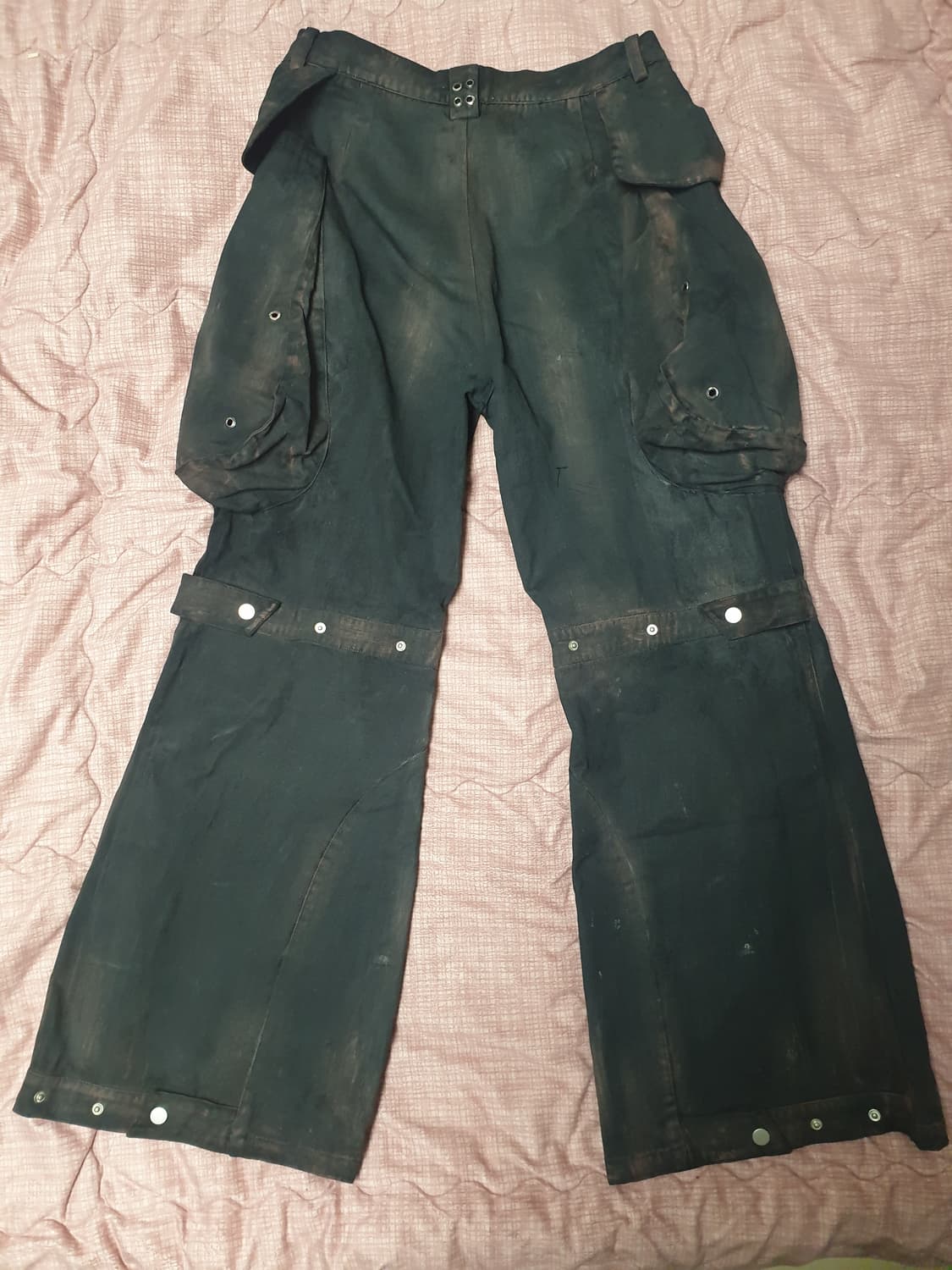 TH4SWE Waxed Cargo Pants 상품이미지8