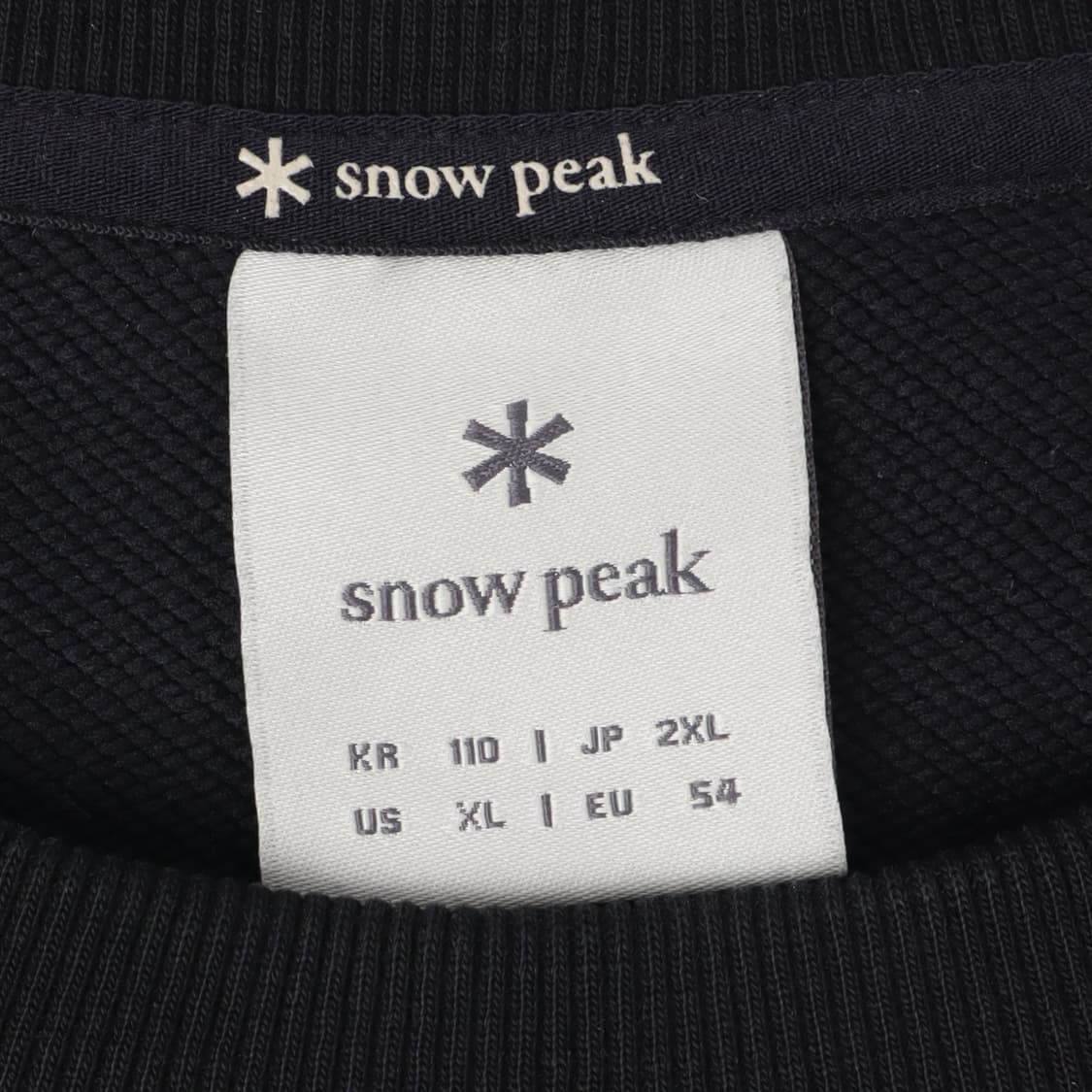 스노우피크 엠브로이드 스웻셔츠 상품이미지8