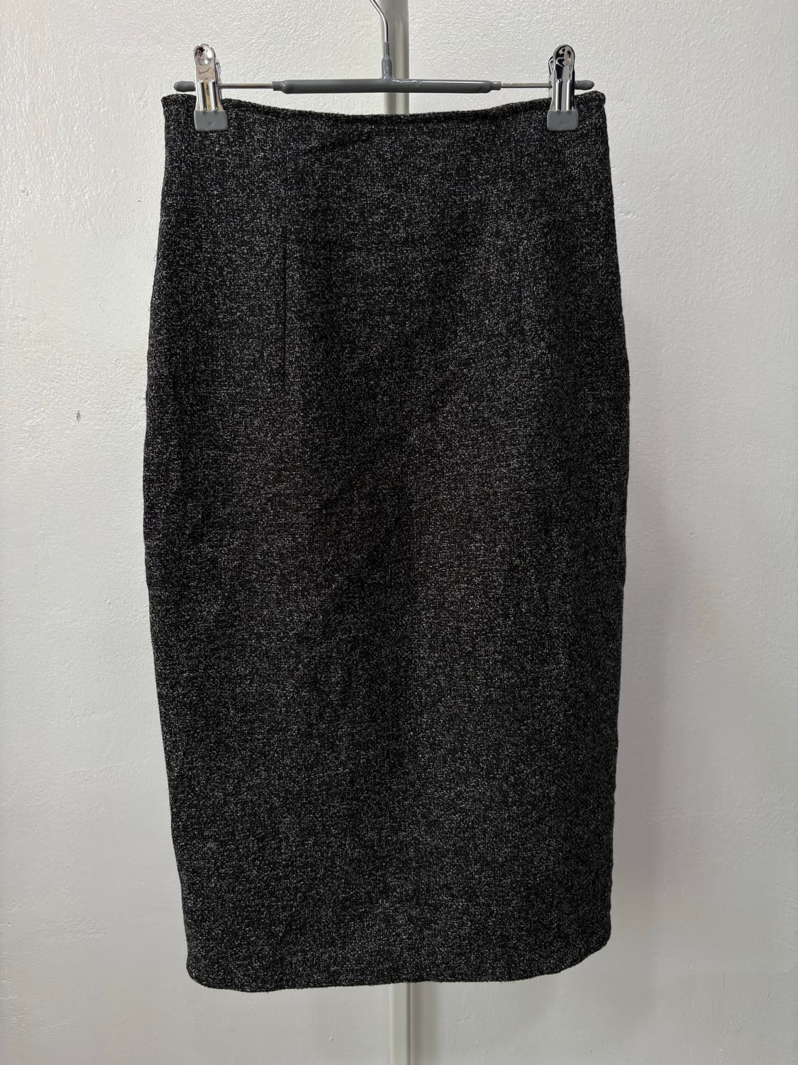 블랙&그레이 보카시 버튼 스커트 상품이미지5