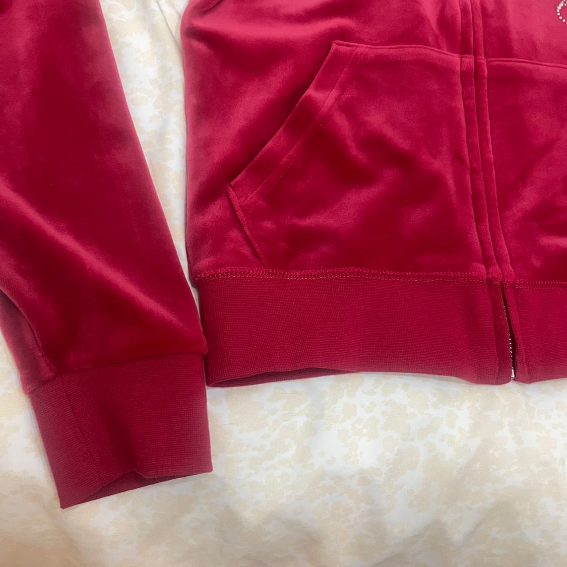 쥬시꾸뛰르 벨루어 후디세트 상의xs 하의s 상품이미지3