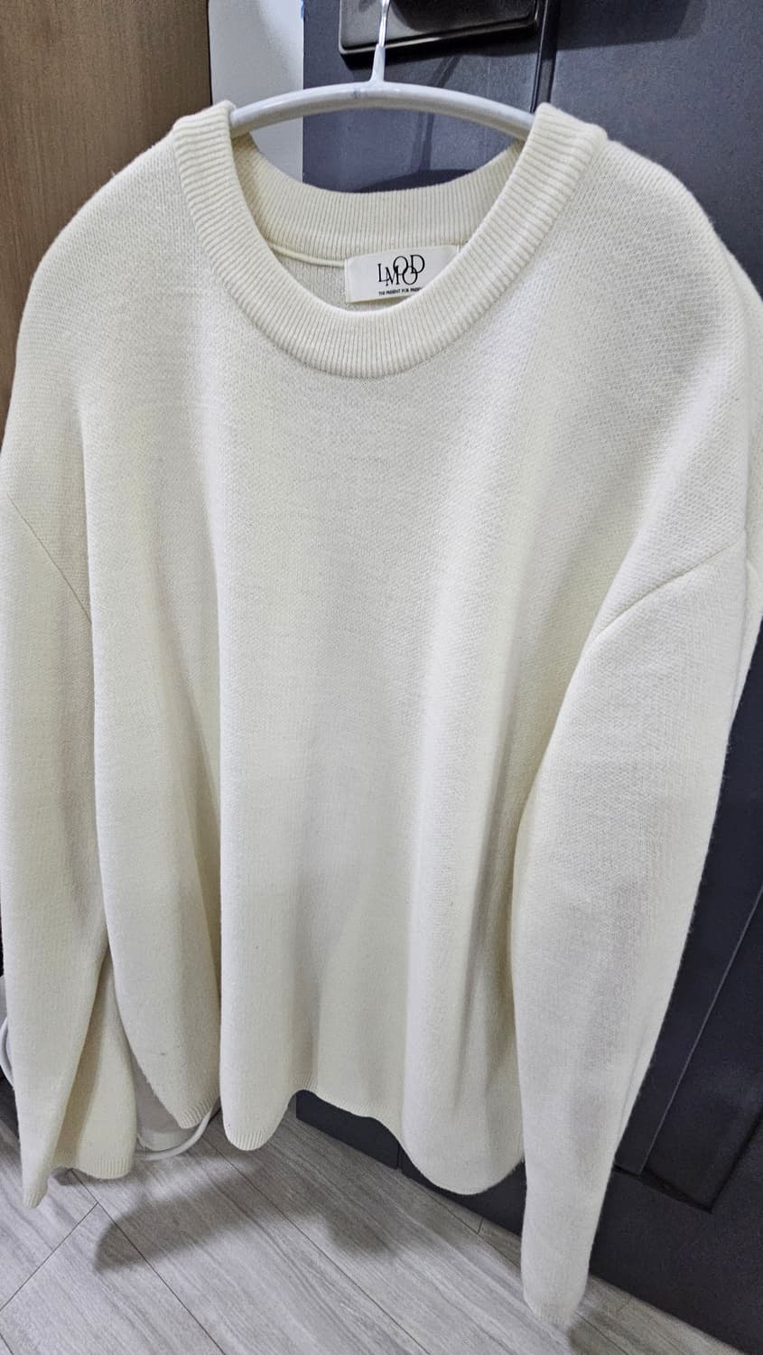 엘무드 화란 니트 아이보리 상품이미지3