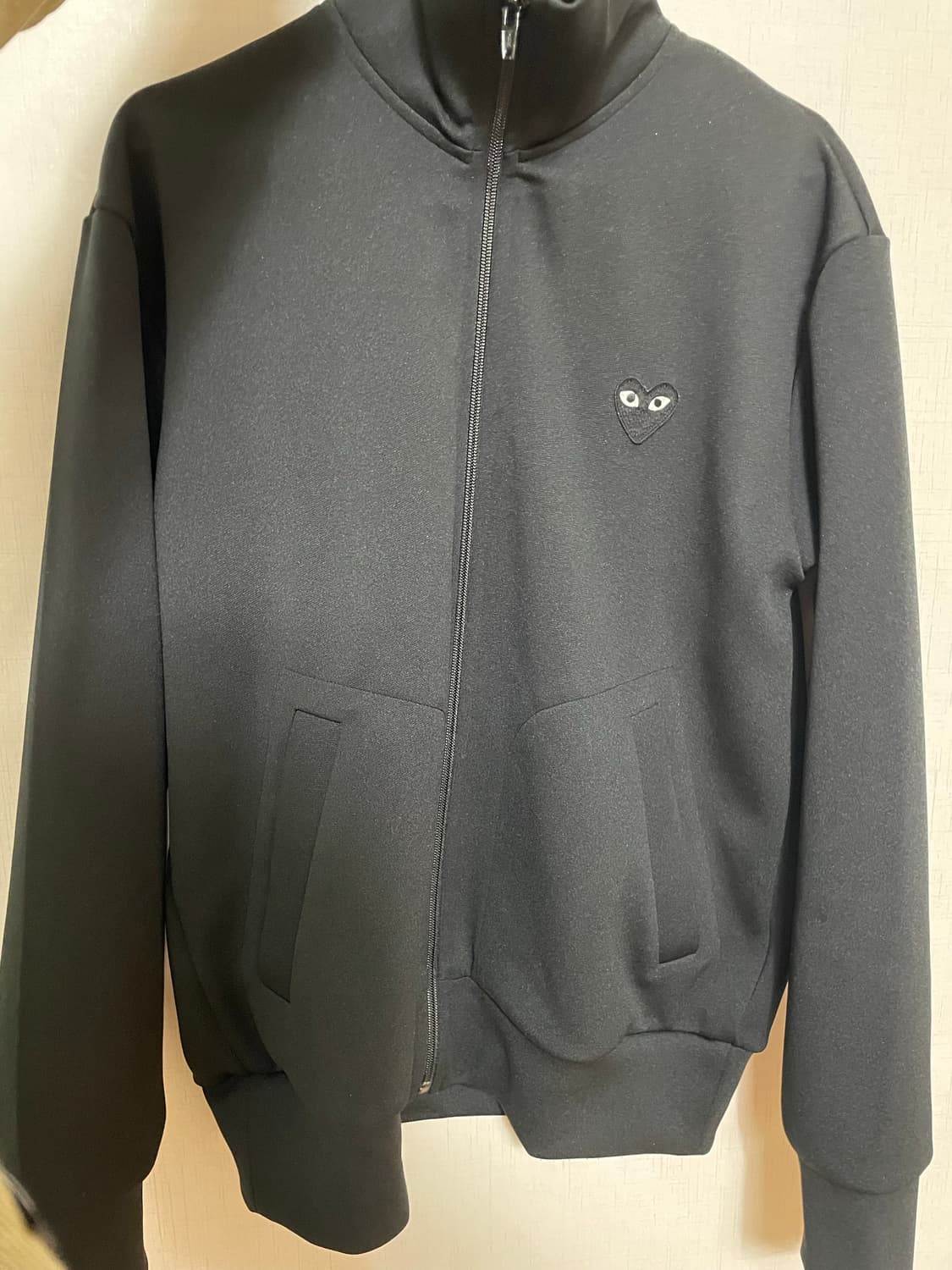 꼼데가르송 플레이 빅 하트 블랙 집업 상품이미지1