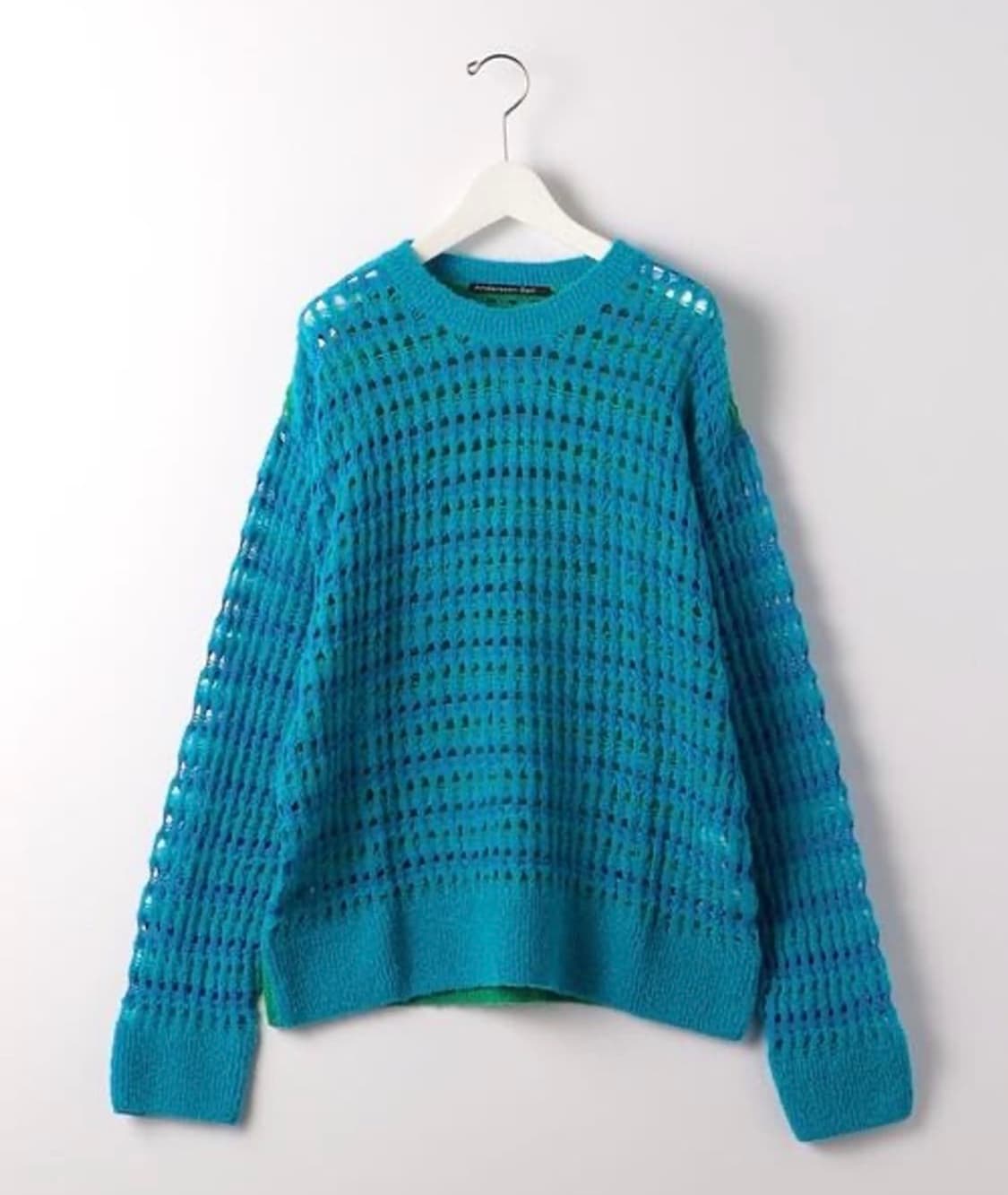 앤더슨벨 니트 M 블루/그린 상품이미지1